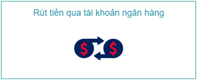Rút tiền tài khoản trong sàn kế toán qua ngân hàng