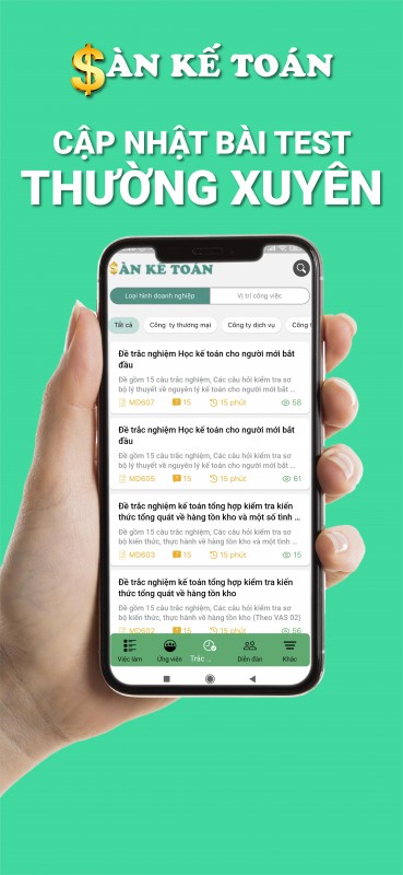 Trắc nghiệm kế toán