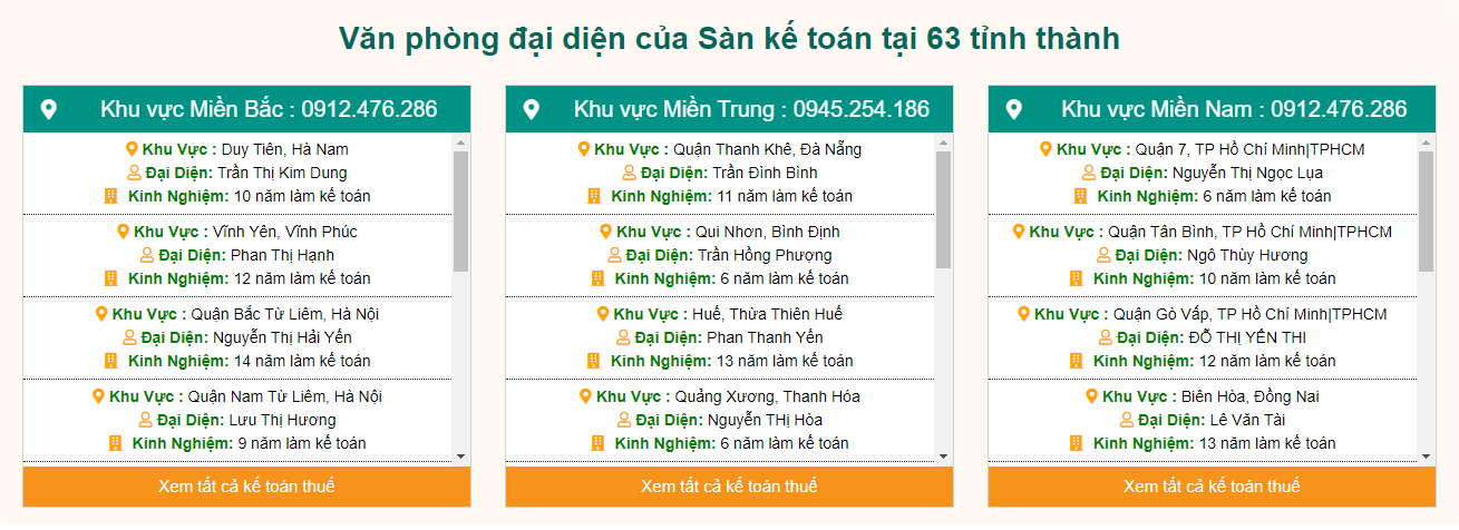 Sàn kế toán ra mắt dịch vụ kế toán trọn gói chuyên sâu tại 63 tỉnh thành