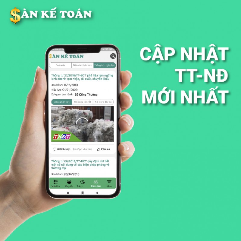 Tóm tắt các thông tư nghị định về thuế