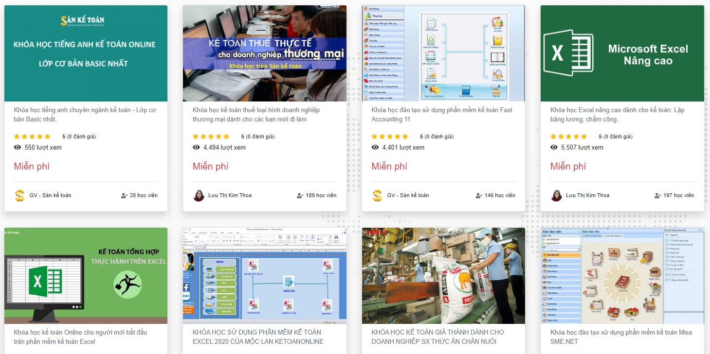 Học kế toán Online những kênh nào hiệu quả.