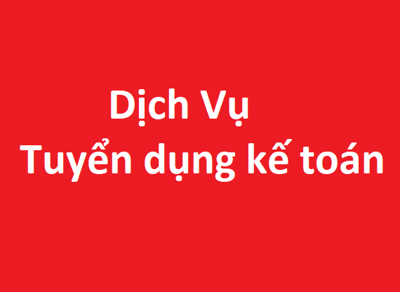 Dịch vụ tuyển dụng kế toán