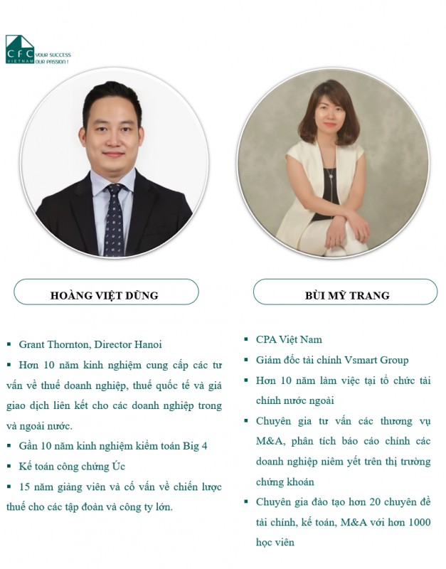 Giảng viên khóa học QT dòng tiền