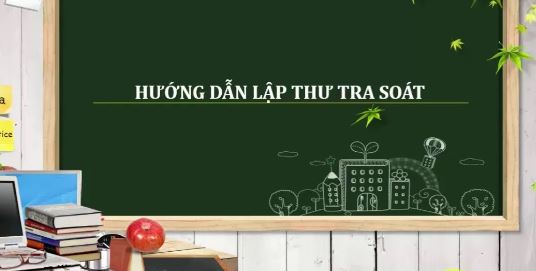 Cách lập thư tra soát sai tiểu mục, sai cơ quan quản lý thu