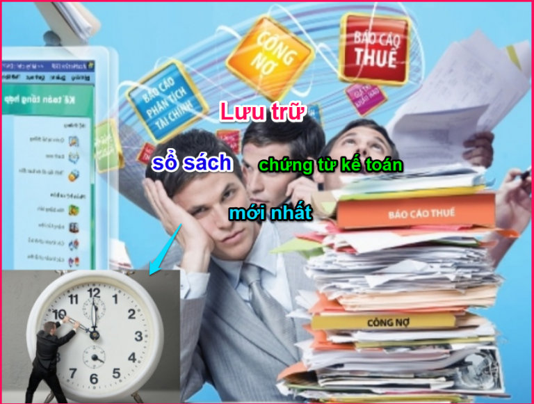 Quy trình lưu trữ sổ sách kế toán