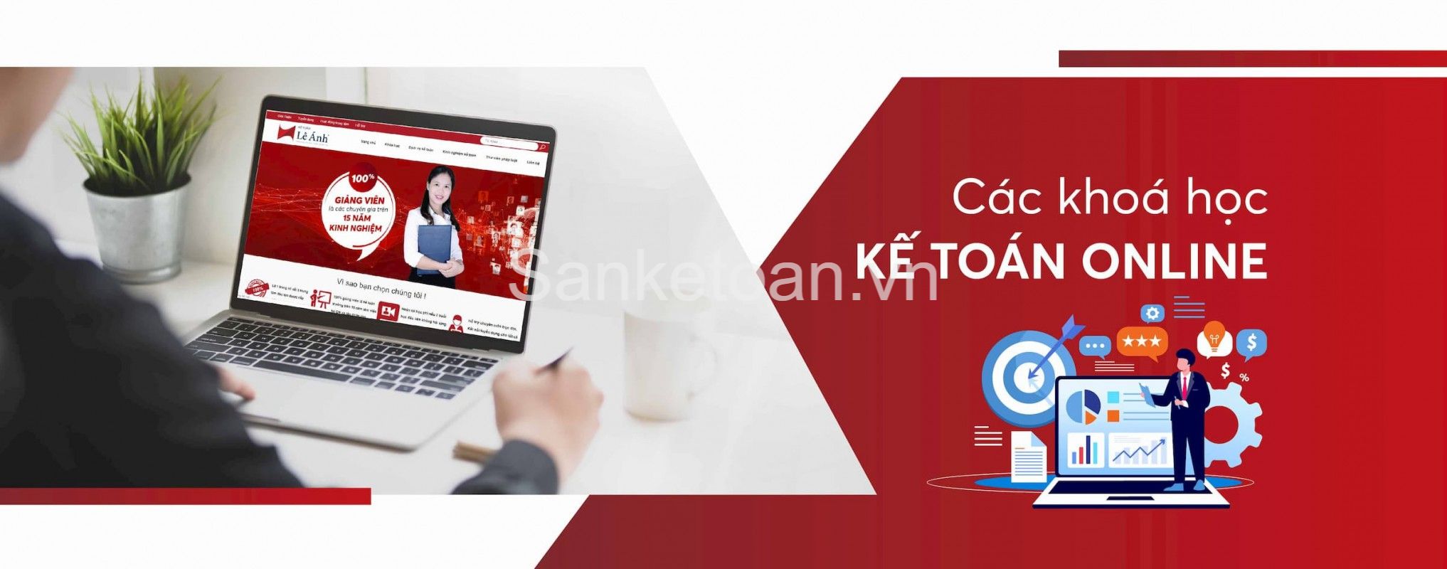 Học kế toán online chất lượng cao cho người đi làm
