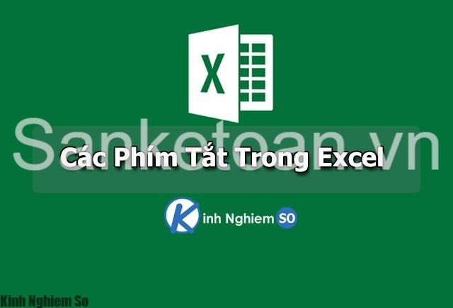PHÍM TẮT TRONG EXCEL CHO KẾ TOÁN