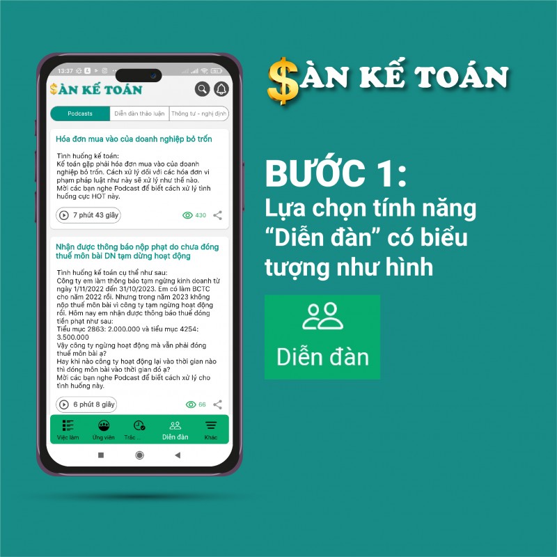 buoc-1-lua-chon-tinh-nang-dien-dan