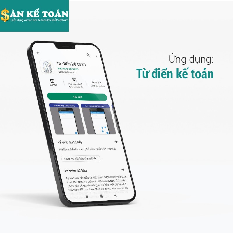 Ứng dụng từ điển kế toán