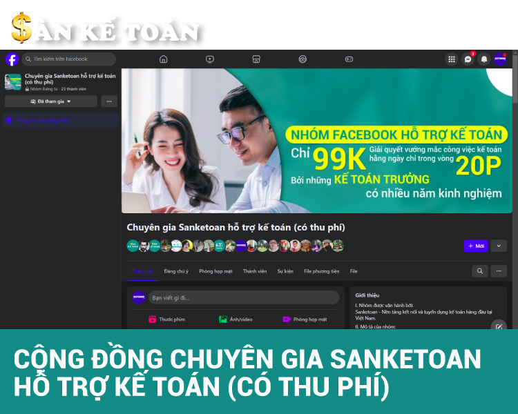 TOP 3 Cộng đồng kế toán bạn nên tham gia trên Facebook